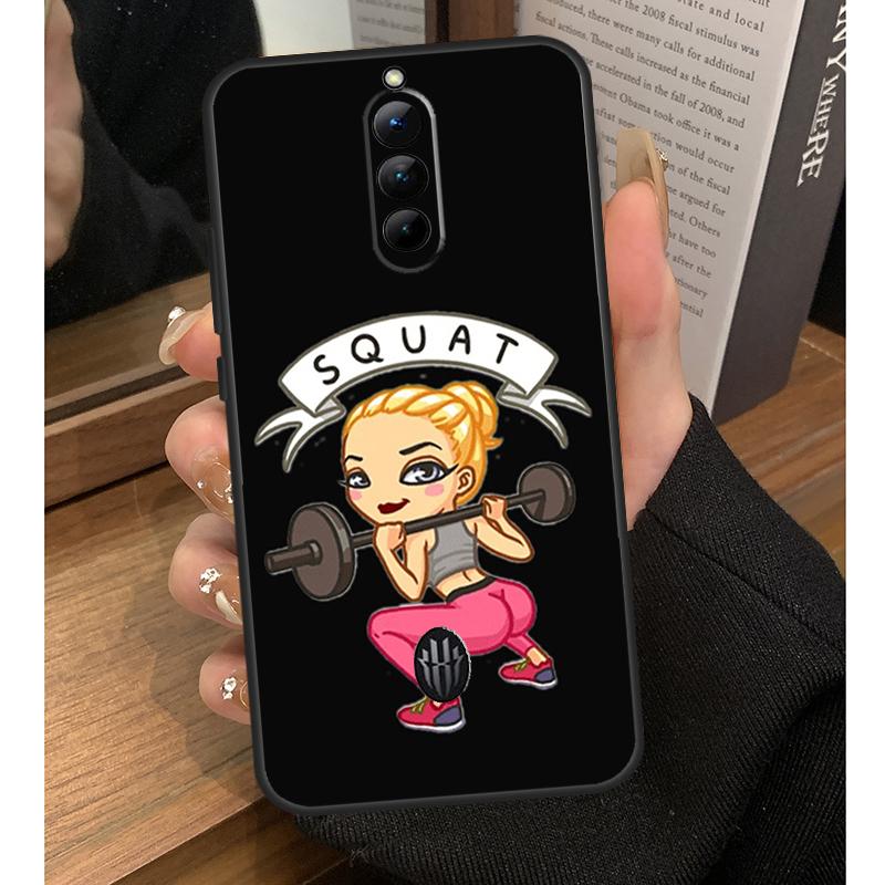 Workout Motivation Fitness Gym Case For Nubia Red Magic 8S 9S Pro Plus 6S 7S 6 7 Pro 6R 5G RedMagic 9 8 10 Pro Plus Coque