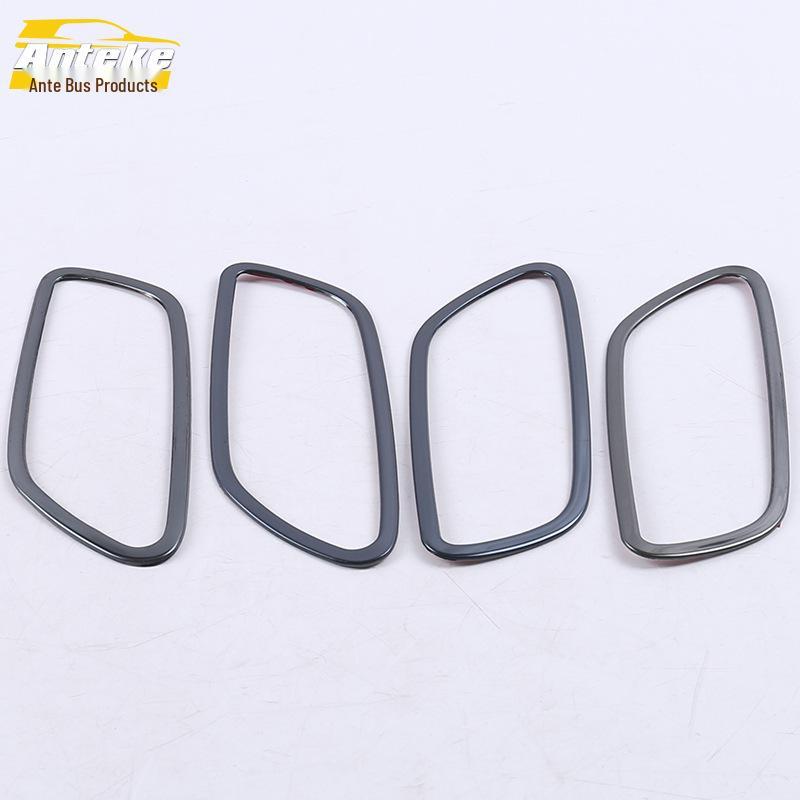 17 K2 Interior Door Handle Decorative Frame & Armrest Sticker Set