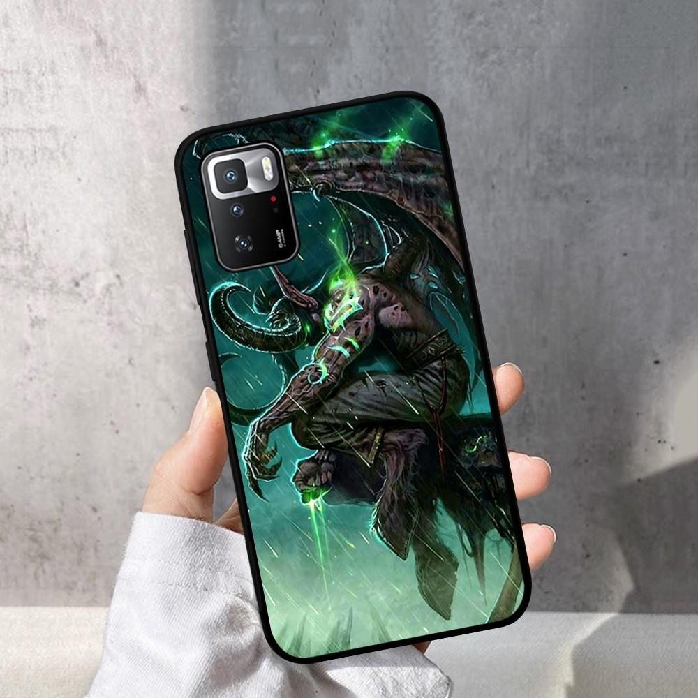World Of Warcraft Phone Case For Redmi Note 4 X 5 A 6 7 8 T 9 9S 10 11 11S 11Epro Poco M3 Pro