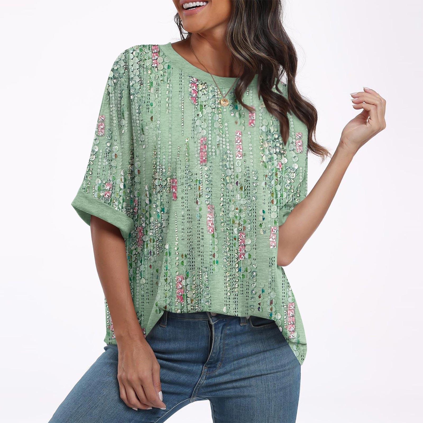 

Женский монохромный пуловер с вертикальным рисунком и круглым вырезом, свободная футболка большого размера с короткими рукавами, топ XXL