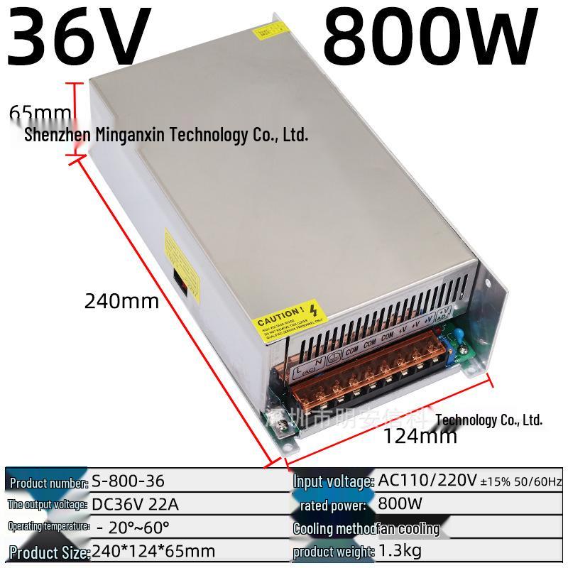 220V to Multi-Voltage Switching Power Supply for LED Strips and Monitors (5V, 12V, 24V, 36V, 48V; 5A-30A)