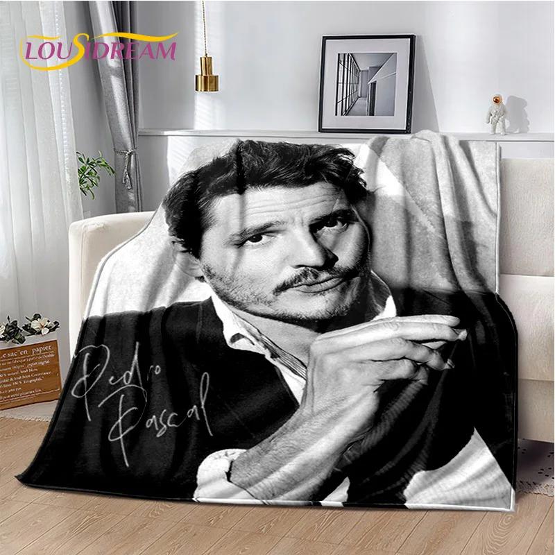 29 Style Pedro Pascal Funny Printing Blanket,Soft Throw Blanket for Home Bedroom Bed Sofa Picnic Travel Office Cover Gifts Kids