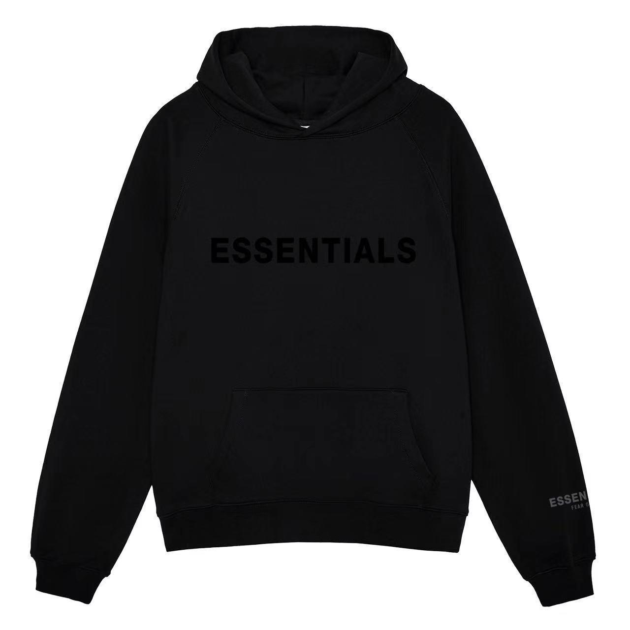 

Чоловіча вільна толстовка з капюшоном та написом - FOG ESSENTIALS S