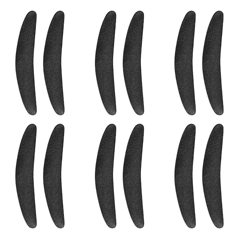 6 Paar Anti-Rutsch-High-Heel-Pads Klebend Weiche Einlegesohlen Fersenprotektoren Gegen Blasen Für Lederschuhe Sneaker