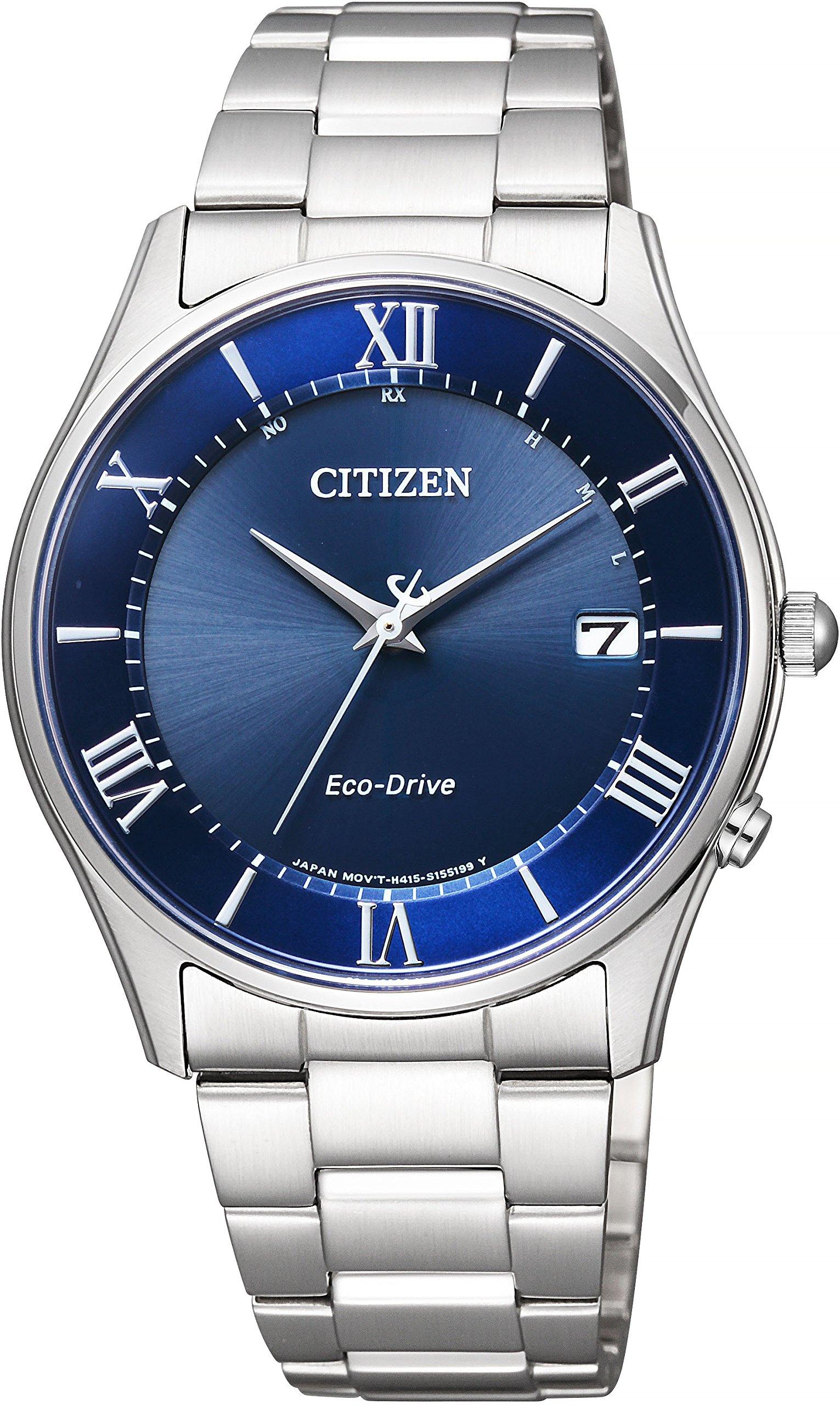 

Citizen Collection Simple Adjust Slim Eco-Drive Radio-Controlled Watch, Type, AS1060-54L, Men s