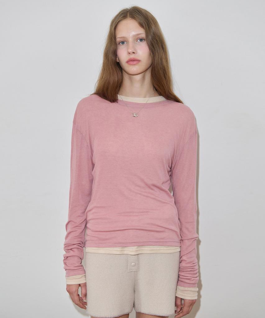 SINOON Basic Long Sleeve (Rose Pink)