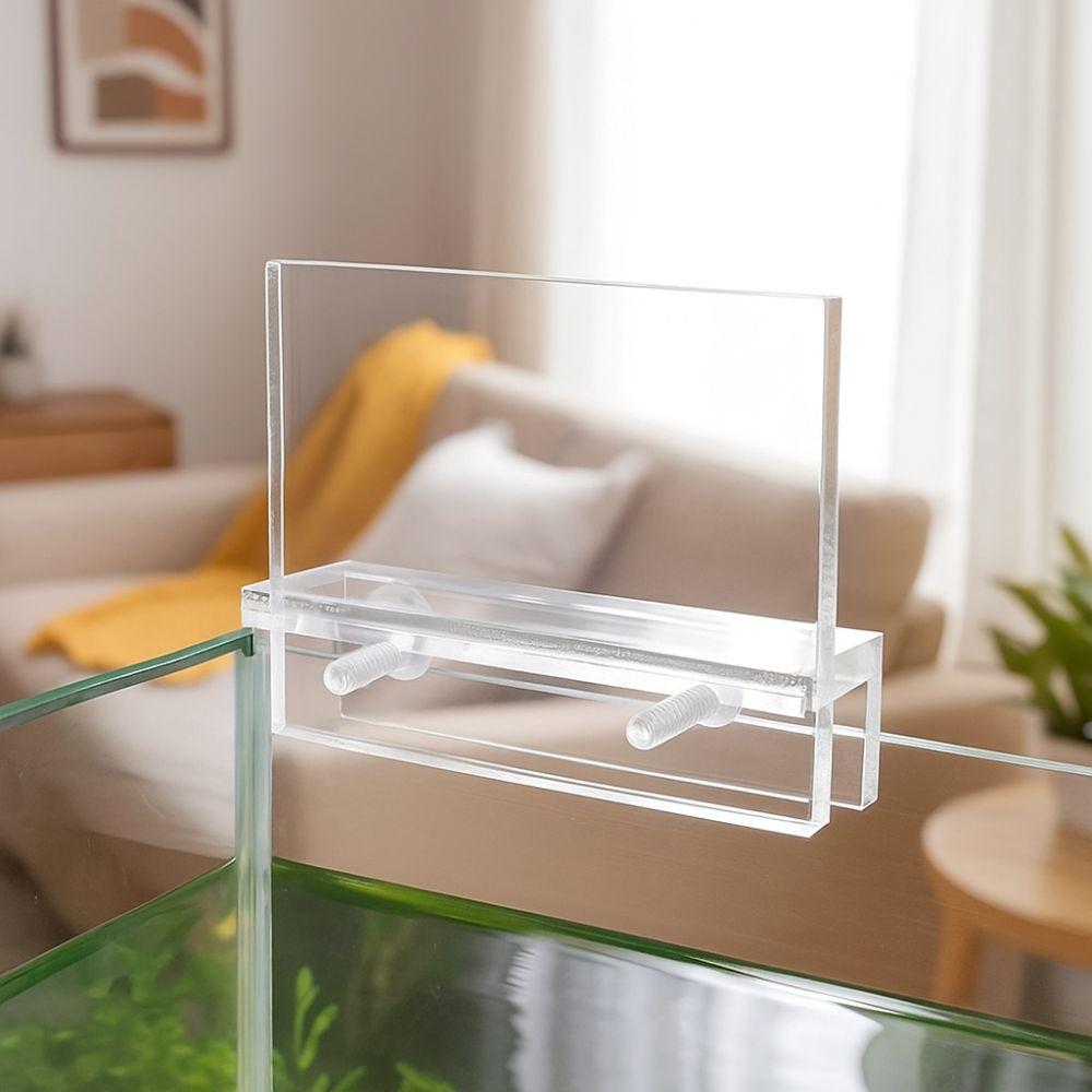 No-Drill Aquarium Lamp Fixtures Clear Acrylic Fish Tank Lighting Tools  Home Decoration