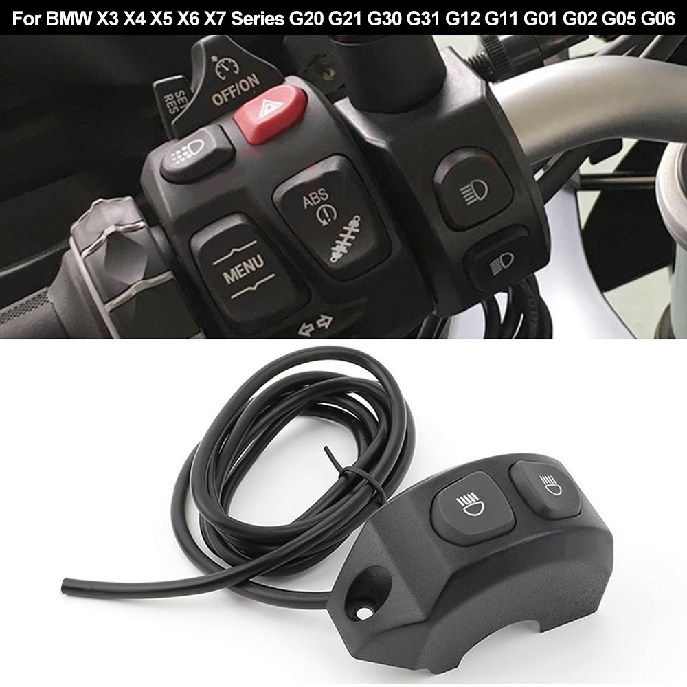 Moto Handle Switch For BMW R1250GS Adventure R1200GS F850GS F750GS Fog Light Switch Control Button Smart Relay Wiring Harness