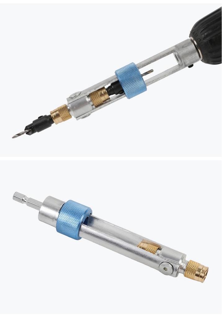 20-Piece Cross-Border Quick-Change High-Speed Steel Countersink Drill and Screwdriver Set