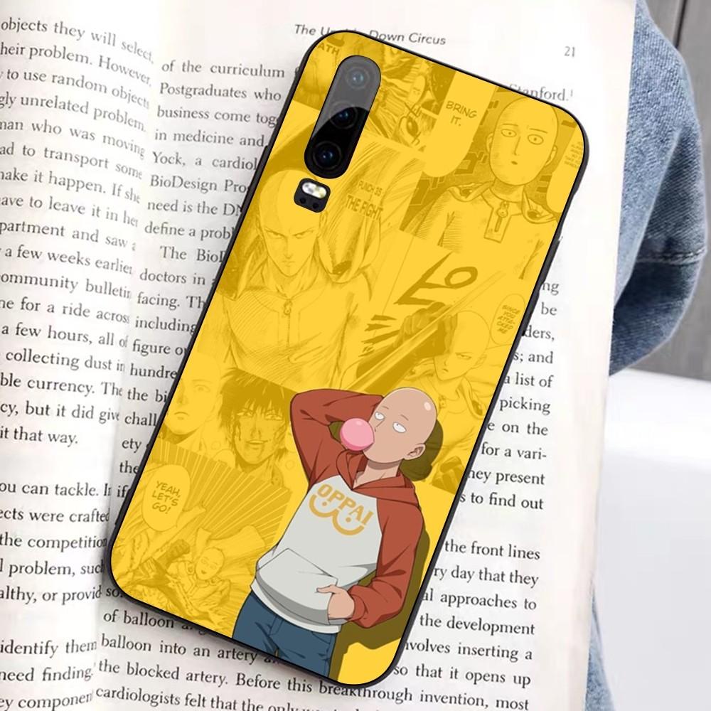 One P-Punch Man Saitama Phone Case For Huawei Honor 10 Lite 9 20 7A 9X 30 50 60 70 Pro Plus Soft Silicone Cover