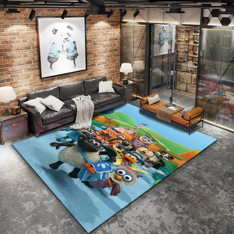 Shaun Carpet Rug for Living Room Bedroom Home Sofa Decoration,Kids play Nonslip Floor Mat