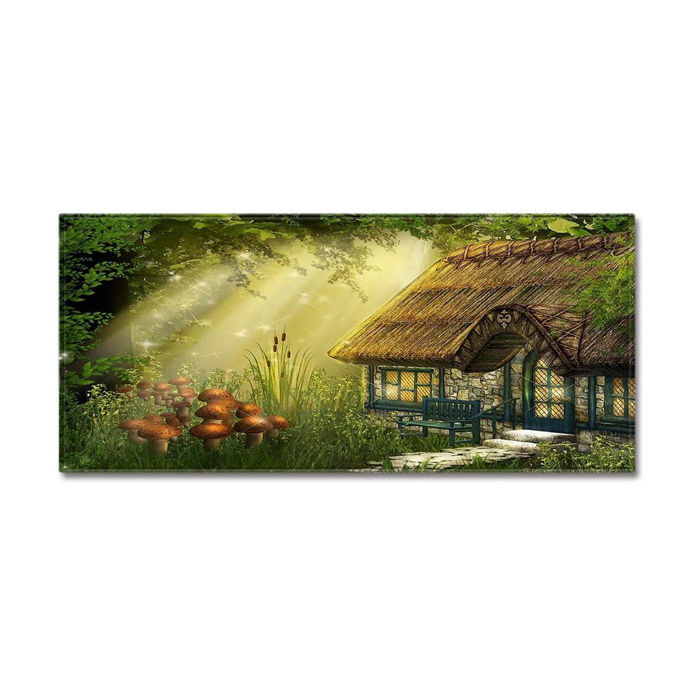 Fresh Landscape Bedroom Bay Window Mat Household Door Mat Kitchen Absorbent Floor Mat Bathroom Floor Mat Living Room Carpet