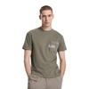Kith Mens Letter Print Quinn Tee Pyrite KHM030453-240