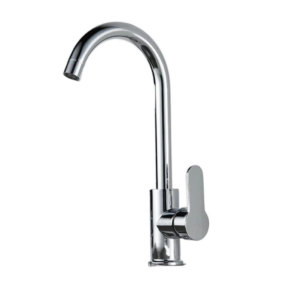 Rotatable Single Cold Water Faucet Universal Kitchen Water Tap Sink Water Tap  Washbasin