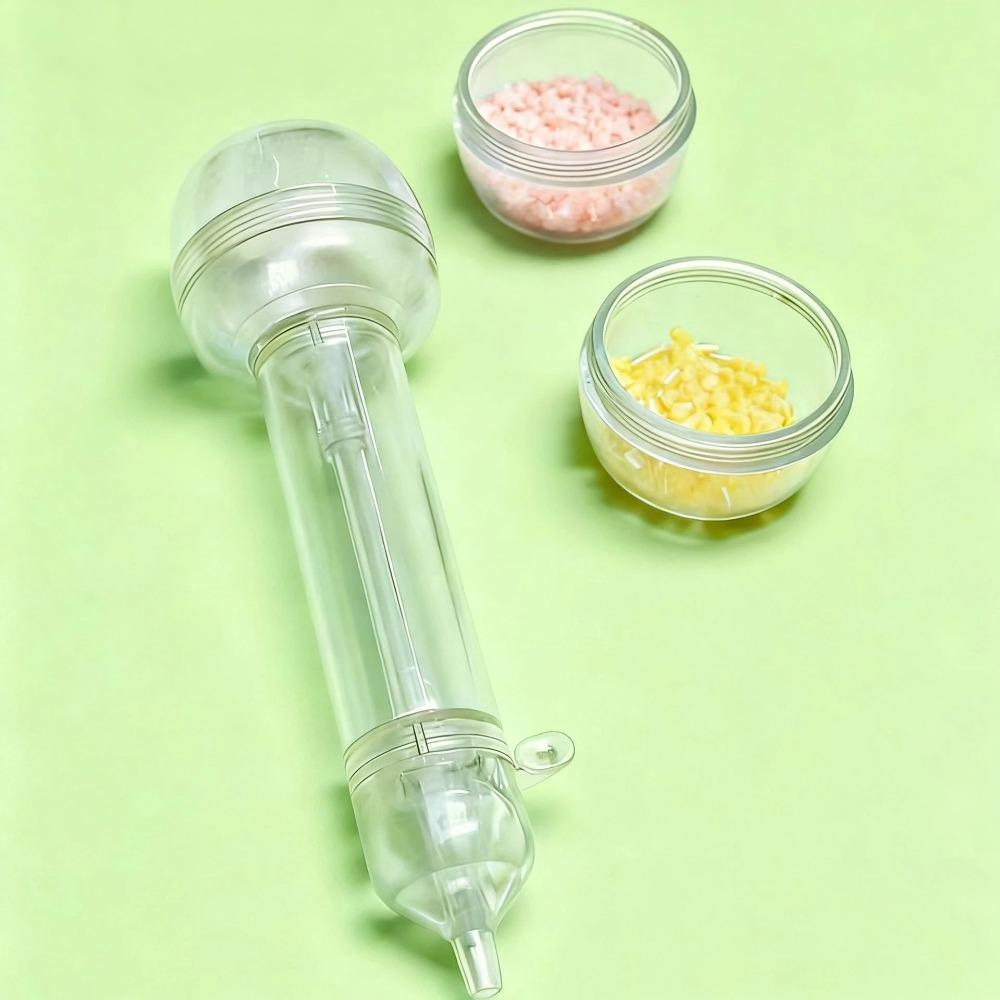 Anti-slip Automatic Press Bead Pen Transparent Fuse Bead Pen Press-Type Bead Pen  Jewelry Making прозрачный