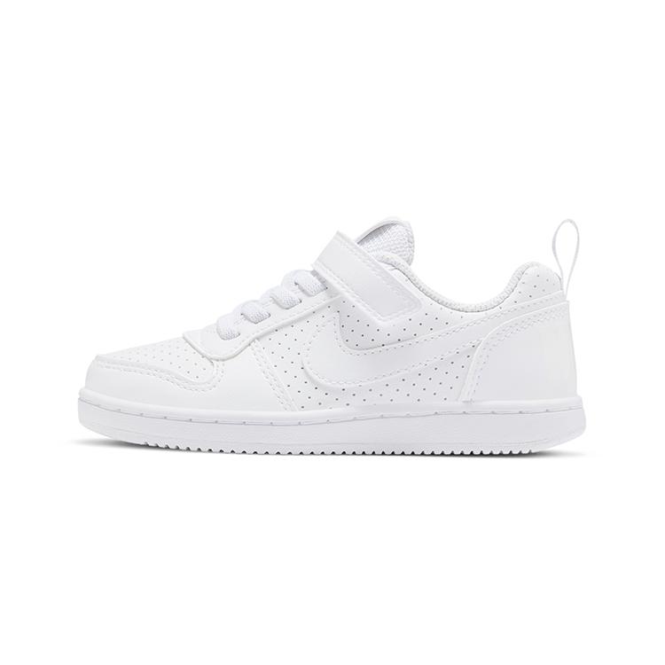 

New Nike Cushioning, Wear Resistant Low Top Kids Skateboarding Shoes White Children Aged 3 7 Years Old AV3167-100 28