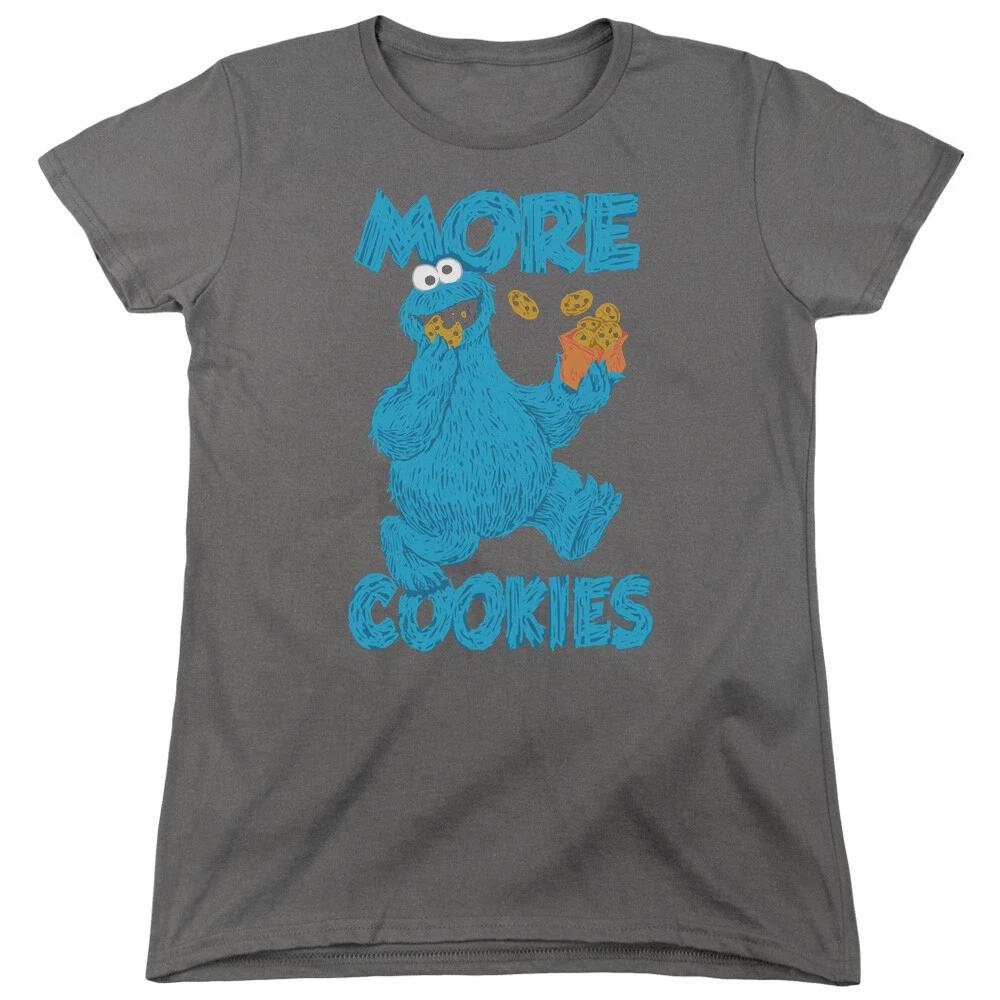 Sesame Street  More Cookies  Women s T-Shirt L