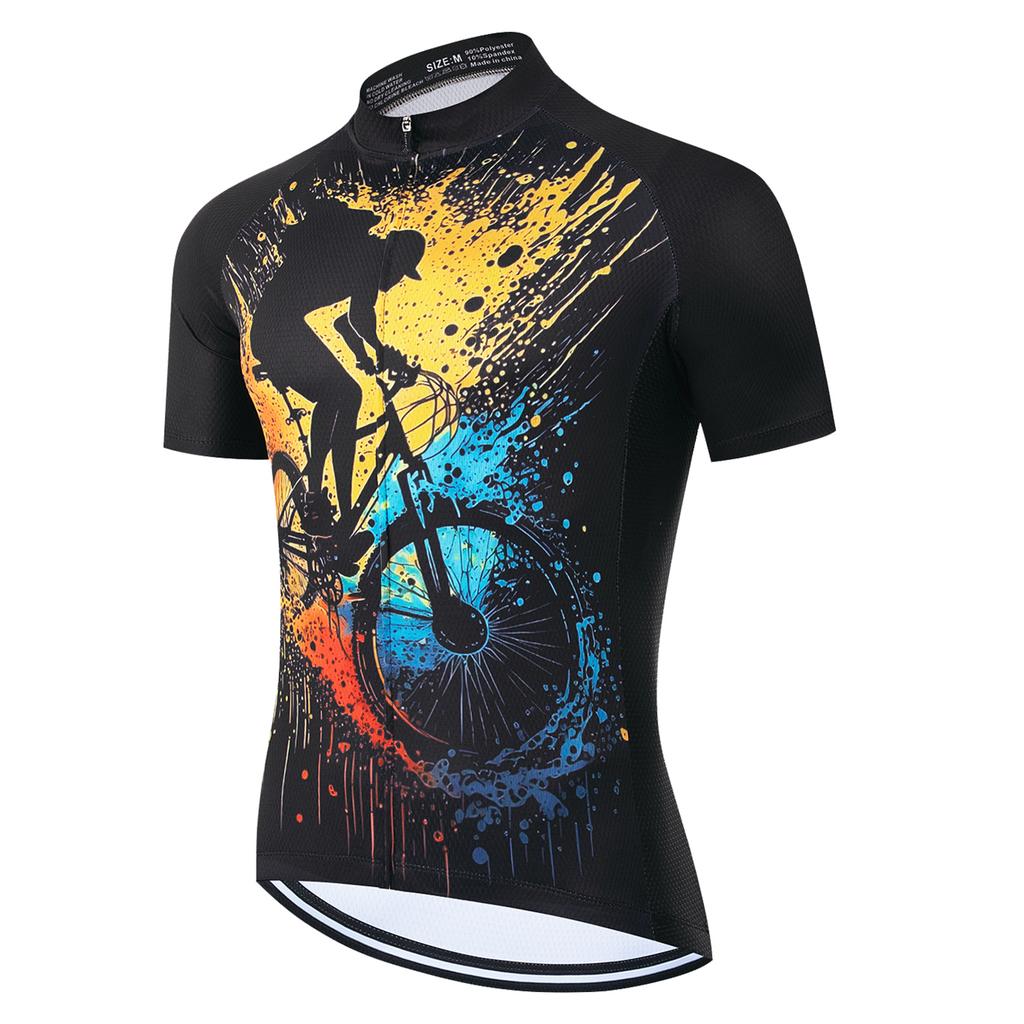 2026 NEW Pro Bicycle Team Short Sleeve Maillot Ciclismo Men's Cycling Jersey Sets Summer Breathable Cycling Clothing Suit
