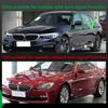 Für BMW 5er 6er 7er Serie F10 F18 F11 F06 F07 F12 F13 F01 Ein Paar Glänzende/Kohlefaser Spiegelkappen Seitenrückspiegelkappe L+R