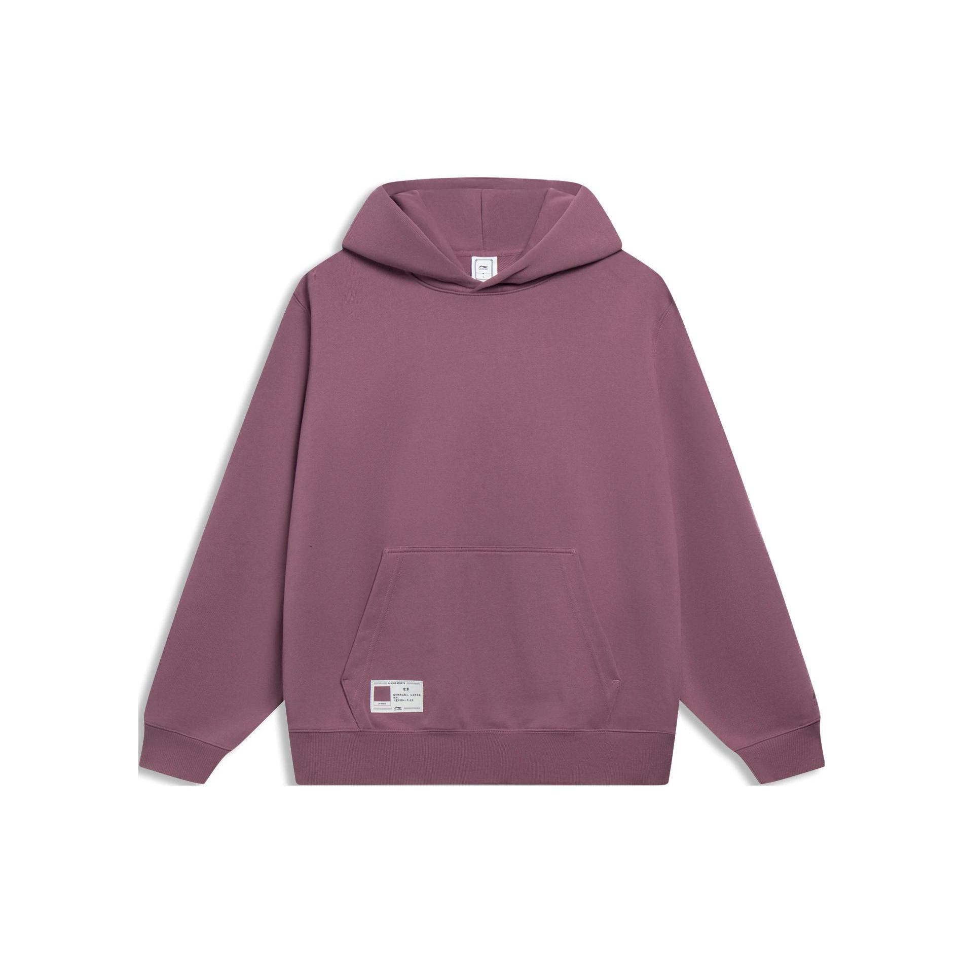 Li Ning Sports Trendy Collection Sweatshirt Men s Vintage Rose Red AWDT069-8 L