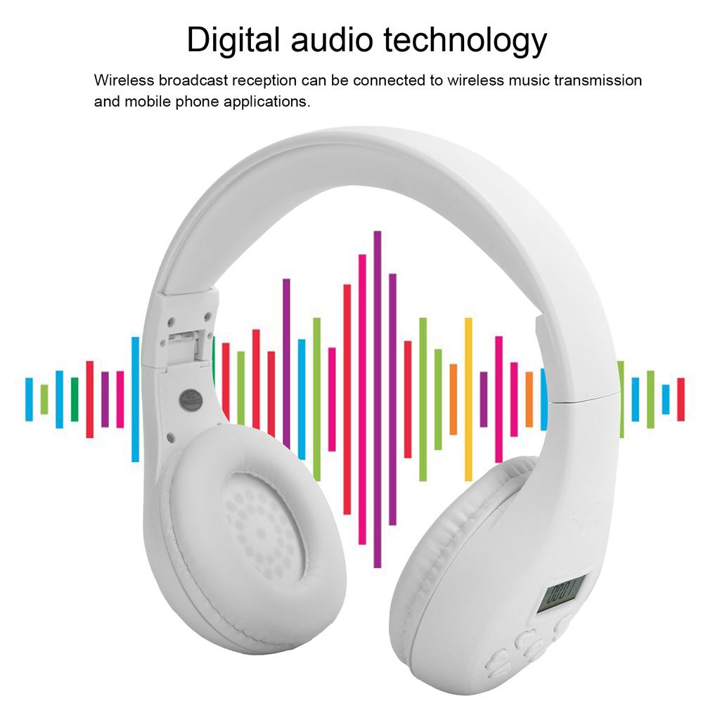 HRD601 Headset FM   Headphones Foldable Card Mobile Music Game Earphone for Outdoor