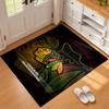 Chicago Blackhawks Carpet Door Mat for Living Room or Bedroom Protective Mat Under Chair Office Decoration Christmas Gift Birthday Present