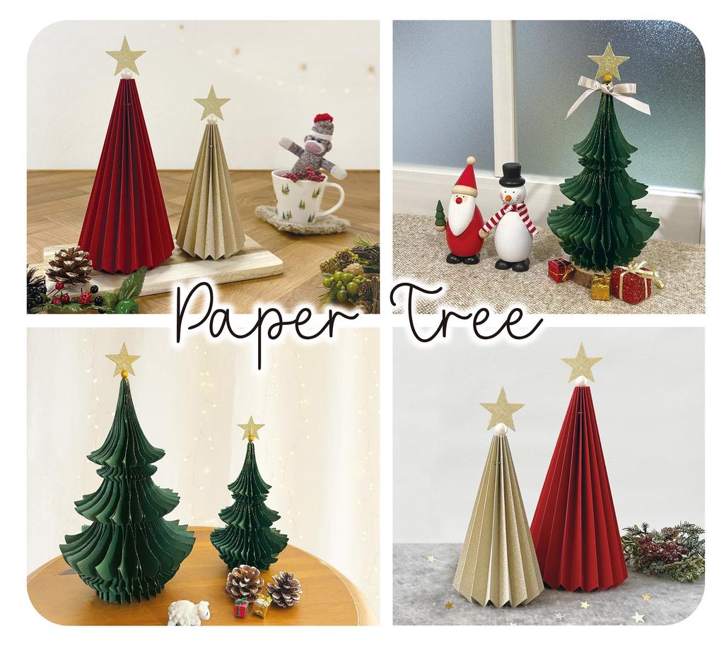 Decor Corporation Paper Tree RD H7 Size Approx. W4.3 D4.3 DK-29009