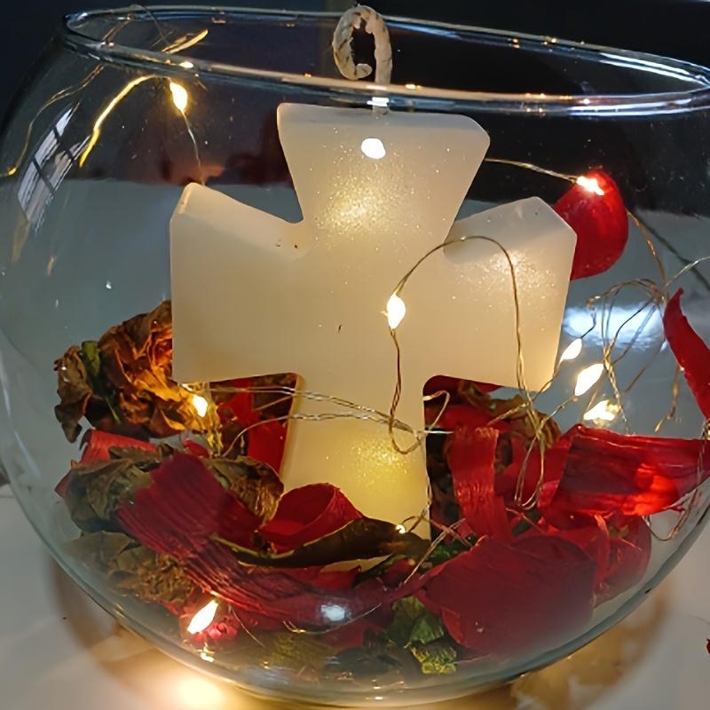 Cross Silicone Mold, Suitable for Making Candles, Soap, Plaster, Epoxy Resin Products, Very Suitable for Handmade DIY Production