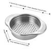 1/2pcs Universal Can Strainer Stainless Steel Can Colander Vegetable Fruit Can Strainer for Beans/Vegetables/Fruit/Tuna