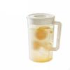 Cold Water Pitcher High Temperature Resistant Juice Jug with Lid Large Capacity Iced Tea for