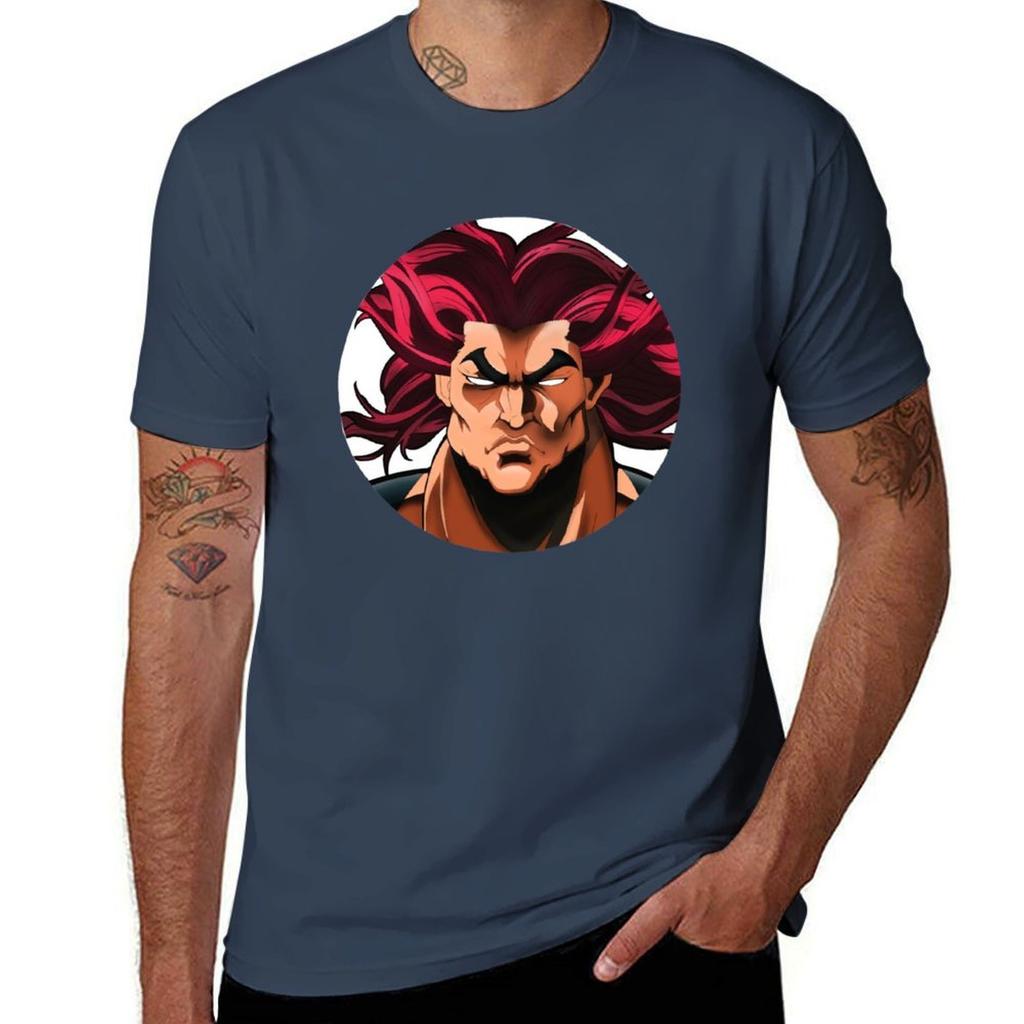 Baki  Yujiro Hanma badass fanart TShirt Creative Graphic Tee Shirt