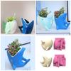 Succulent Planter Silicone Mould Handmade Concrete Vase Casting Mold Whale Shape for Making Resin Epoxy Craft Pen Holder