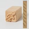 1Pc Hand Carved Wooden Stamps Emboss Art DIY Clay Printing Pottery Tools Fish Bone / Squirrel / Flower / Deer / Star