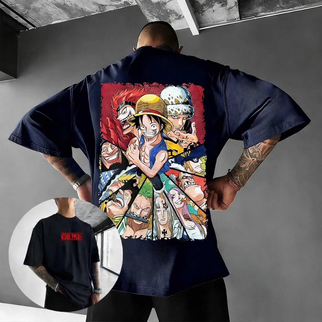 2026 Summer One Piece Luffy Cartoon Anime Graphic T‑Shirt Unisex Kawaii Cosplay Y2K Casual Top Women And Men T-shirt