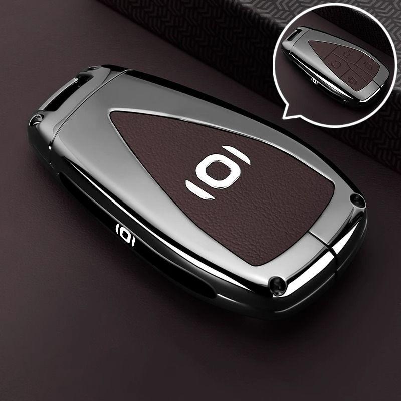 

Zinc Alloy Car Key Case For Changan Qiyuan Nevo A05 A06 A07 Q05 Q07 Car-Styling Keychain Remote Decoration Cover Shell Fob 4 Buttons key case