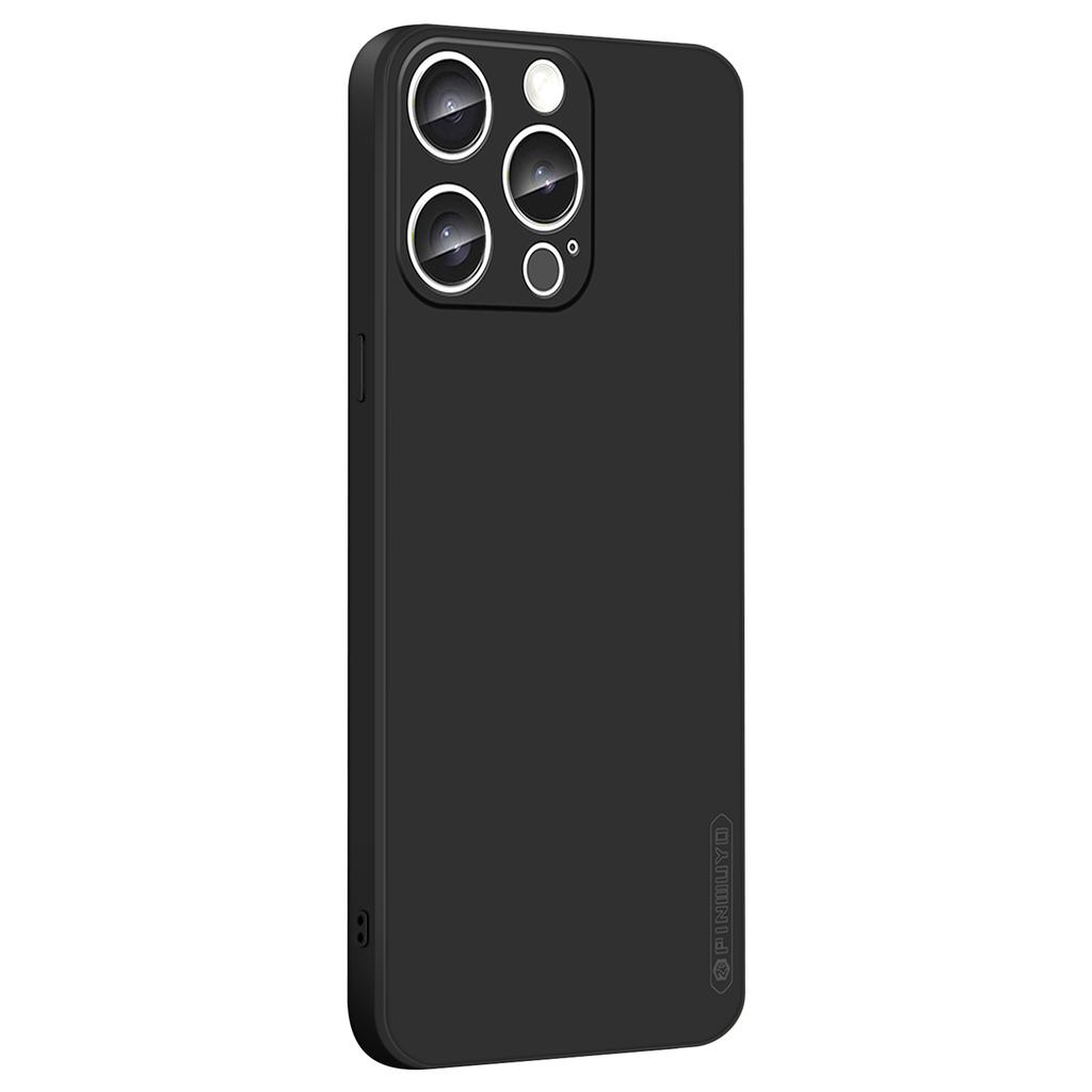 PINWUYO JK Touching Series For iPhone 16 Pro Case Silky Touch Soft TPU Phone Back Cover