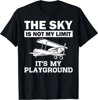 Funny Airplane Aviation Pilot Aircraft Aeroplane Unisex T-Shirt