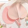 Plastic Hand-Held Thickened and Enlarged Summer Fan for Home Use, Durable and Anti-Breakage, Traditional Large Banana Leaf Fan