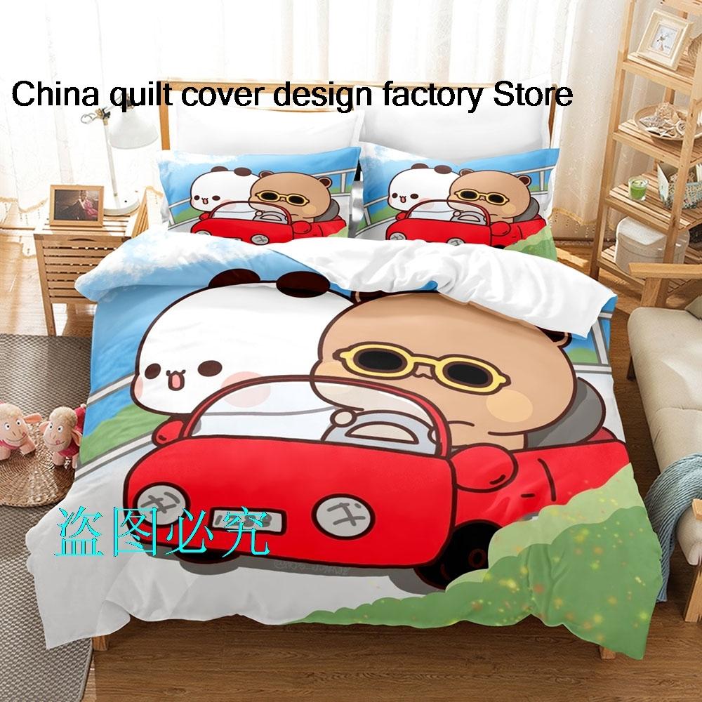 Connection Kids Bubu Dudu Bubu Dudu Set Biancheria da Letto Singolo Gemello Matrimoniale Queen King Size Set Letto Cameretta Bambini Set Copripiumino