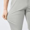 Septwolves Men's Silk Blend Straight-Leg Business Casual Pants