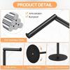Rust-Proof Freestanding Toilet Paper Holder Non-slip Floor Standing Paper Dispenser  Bedroom