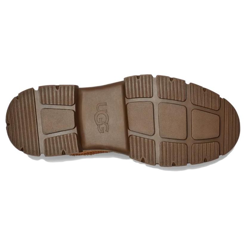 UGG Leather Minimalist Versatile Fashion Ankle Boots Men Boots Brown 1135017-CTSD