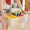 Multipurpose Plastic Storage Basket for Snacks, Toys, and Books