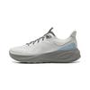 Li Ning Soft Go 2 V4 Cushioning Slip Resistant Abrasion Resistant Lightweight Low Top Casual Shoes Men's Gray Blue AGLV063-4
