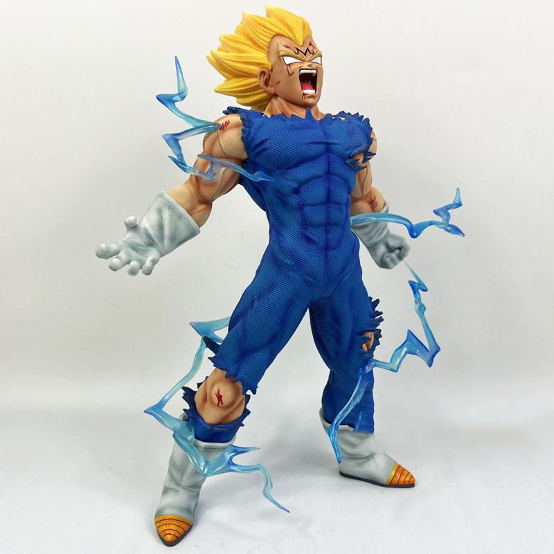 27cm Dragon Ball Z Majin Vegeta Figurka Anime Samozniszczenie Super Saiyan Figurki Akcji PVC Statua Figurka Model Zabawki Prezent