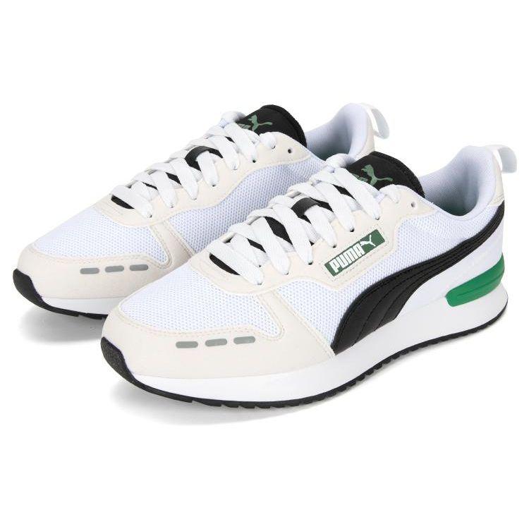 Puma R78 Sport Fashion Low-Top Lifestyle Sneakers Unisex Sneakers White Black Green 373117-71