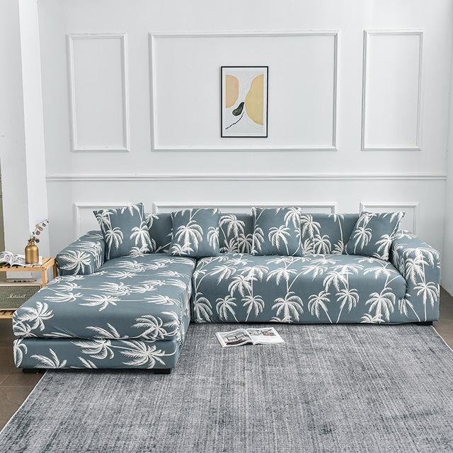 Чехлы для диванов-шезлонг для гостиной нужно купить 2 шт чехол эластичный чехол для дивана эластичный L-образный чехол для углового дивана 1-seat 90-140cm 1PC 2200₽