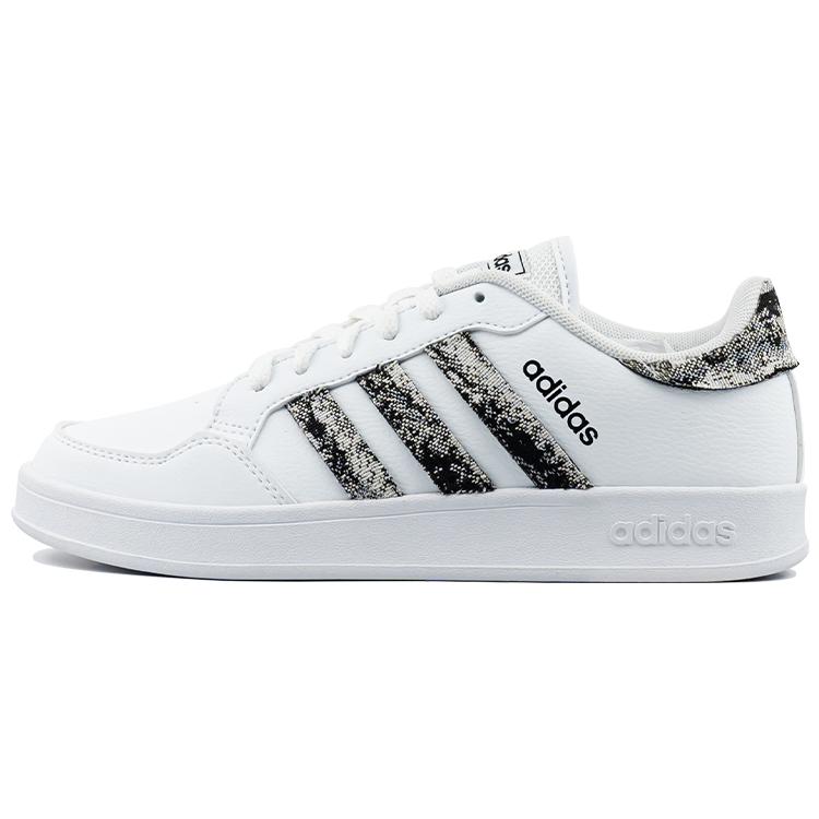 Adidas Neo Breaknet Slip Resistant Abrasion Resistant Low top Skateboard Shoes Men s White Black FX8707(Team219-) 42