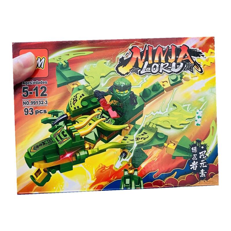 Ninja Dragon Building Blocks Mini Compatible Figures Bricks Kit Classic Movie Model Kids Toys Boys For Children