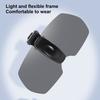 Polarized Clip Sunglasses for Men Women Rimless Flip Up Driving Glasses UV Protection Shades for Beach Fishing